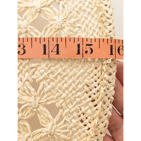 Lucky Brand Paper Straw Boho Hat One Size - Picture 7 of 9